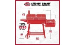 Wędzarnia Char-Griller Grand Champ Offset