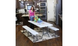 Stół kwadratowy Lifetime Tyrell