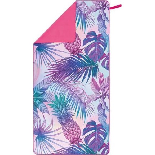 Ręcznik z mikrofibry Nils Camp NCR14 Pineapple, 160x80cm