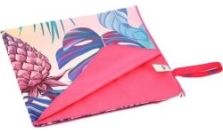 Ręcznik z mikrofibry Nils Camp NCR14 Pineapple, 160x80cm