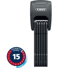 ABUS BORDO GRANIT™ 6500KA // z alarmem, składany, 90 cm (czarny)
