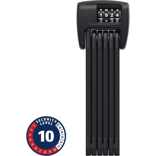 Spyna ABUS BORDO™ Combo 6000C/90 Black SH // sulankstoma, 90 cm (juoda)