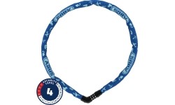 Zapięcie ABUS Steel-O-Chain™ 4804C/75 Blue Symbols // łańcuch, 75 cm (niebieskie)
