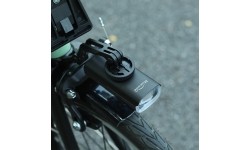 Uchwyt/adapter przedniej lampki Magicshine FORKIX do rowerów składanych Brompton // mocowanie GoPro