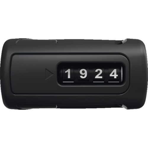 Spyna ABUS BORDO™ Combo 6000C/90 Black SH // sulankstoma, 90 cm (juoda)