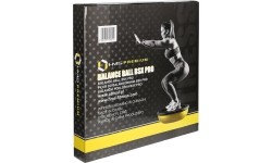 Czarna piłka balansowa HMS Premium BSX Pro