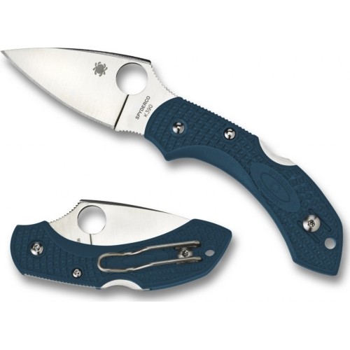 Składany nóż Spyderco C28FP2K390 Dragonfly 2 - niebieski