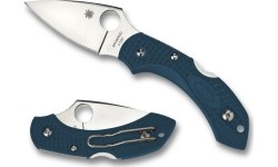 Składany nóż Spyderco C28FP2K390 Dragonfly 2 - niebieski