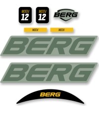 MOOV 12 - Sticker Set Green