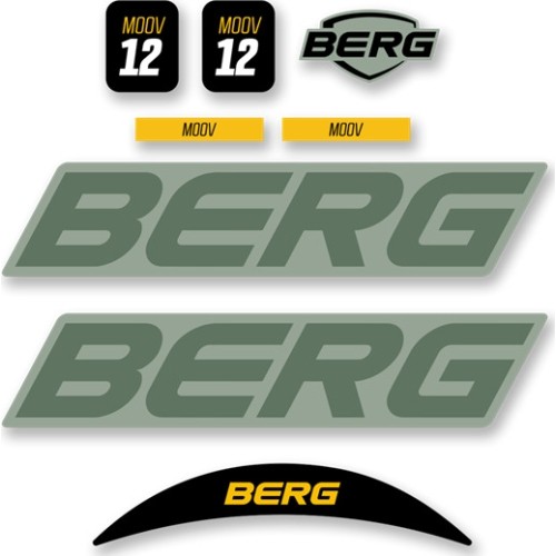 MOOV 12 - Sticker Set Green