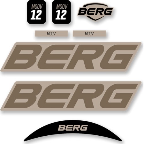 MOOV 12 - Sticker Set Sand Beige