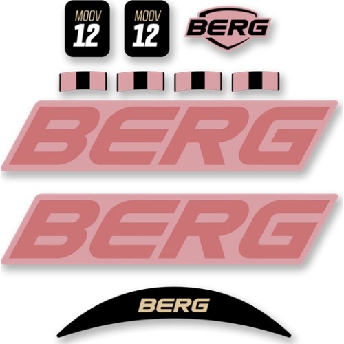 MOOV 12 - Stickerset Retro Pink