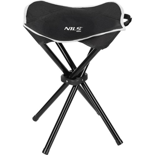 NC3010 CZARNY STOŁEK KEMPINGOWY NILS CAMP