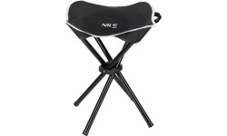 NC3010 CZARNY STOŁEK KEMPINGOWY NILS CAMP