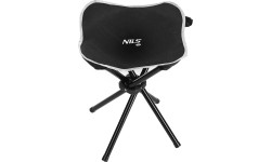 NC3010 CZARNY STOŁEK KEMPINGOWY NILS CAMP