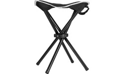 NC3010 CZARNY STOŁEK KEMPINGOWY NILS CAMP