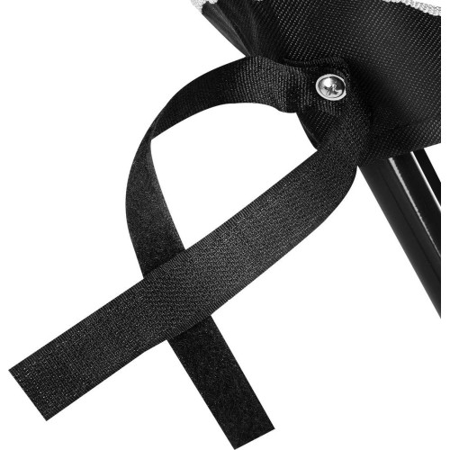 NC3010 CZARNY STOŁEK KEMPINGOWY NILS CAMP