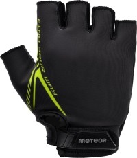 Rękawiczki kolarskie meteor - Neon yellow || Black