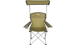 NC3087 GREEN CAMPING CHAIR SUNSHADE NILS CAMP