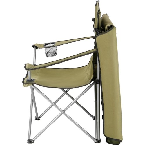 NC3087 GREEN CAMPING CHAIR SUNSHADE NILS CAMP