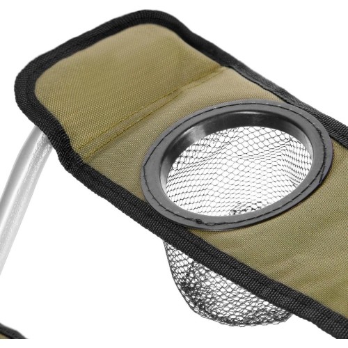 NC3087 GREEN CAMPING CHAIR SUNSHADE NILS CAMP