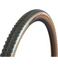 Padanga Maxxis Reaver HYPR-X TR 700 x 45C (45-622) // bekamerinė, sulankstoma, apsauga nuo pradūrimo EXO, Tanwall - juoda/ruda