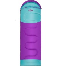 NC2008 PURPLE- TURQUOISE SLEEPING BAG SIZE M NILS CAMP