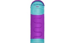 NC2008 PURPLE- TURQUOISE SLEEPING BAG SIZE M NILS CAMP