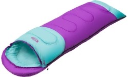 NC2008 PURPLE- TURQUOISE SLEEPING BAG SIZE M NILS CAMP