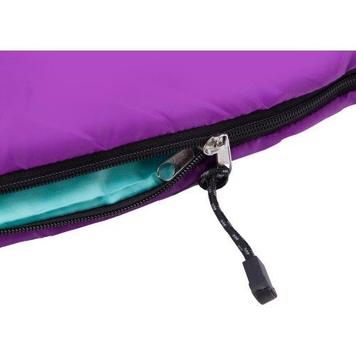 NC2008 PURPLE- TURQUOISE SLEEPING BAG SIZE M NILS CAMP
