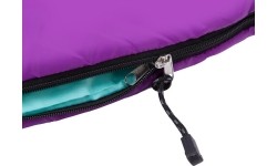NC2008 PURPLE- TURQUOISE SLEEPING BAG SIZE M NILS CAMP