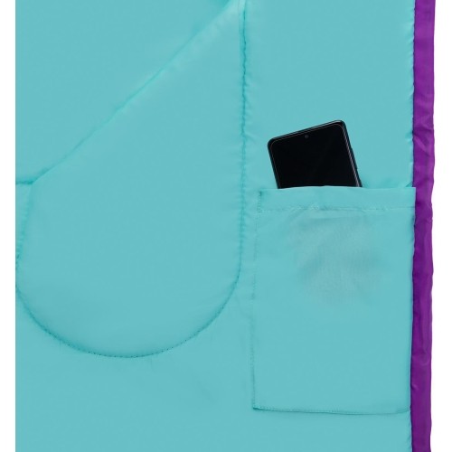 NC2008 PURPLE- TURQUOISE SLEEPING BAG SIZE M NILS CAMP