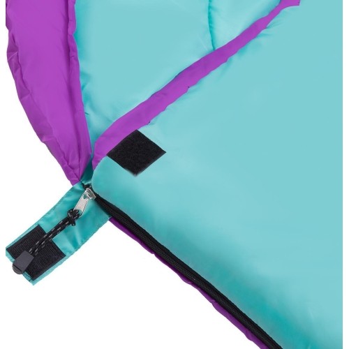 NC2008 PURPLE- TURQUOISE SLEEPING BAG SIZE M NILS CAMP