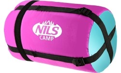 NC2008 PURPLE- TURQUOISE SLEEPING BAG SIZE M NILS CAMP