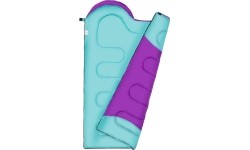 NC2008 PURPLE- TURQUOISE SLEEPING BAG SIZE M NILS CAMP