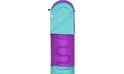 NC2008 PURPLE- TURQUOISE SLEEPING BAG SIZE M NILS CAMP