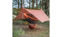 Lesovik HEKSA terra rosa hammock tarp