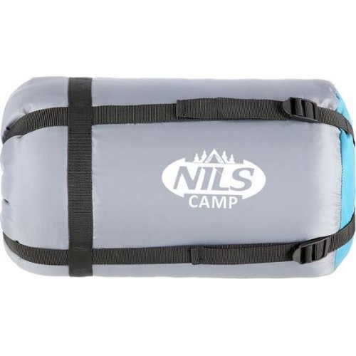 Śpiwór Nils Camp NC2008, szaro-zielony, rozmiar M