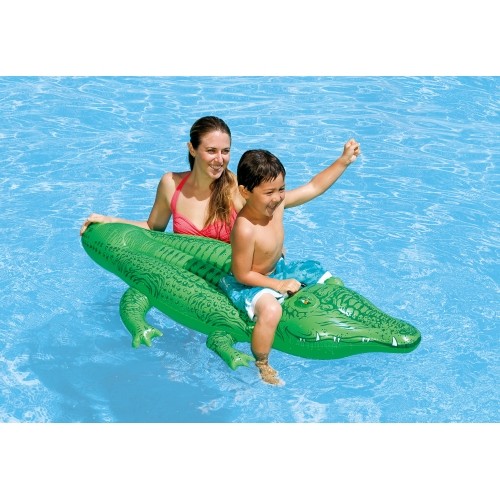 Dmuchany Aligator materac do pływania 168cm