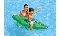 Dmuchany Aligator materac do pływania 168cm