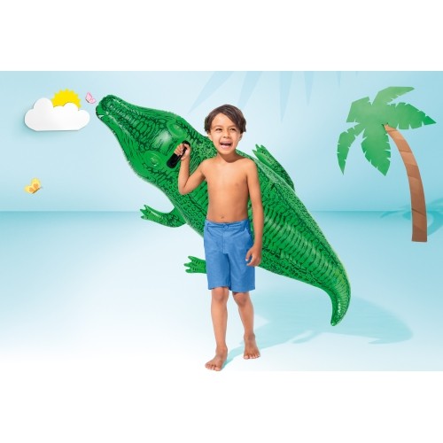 Dmuchany Aligator materac do pływania 168cm