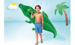 Dmuchany Aligator materac do pływania 168cm