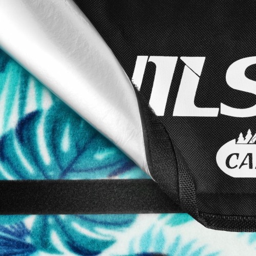 NC2224 TURQUOISE PICNIC BLANKET 200 x 200 PE ALU NILS CAMP