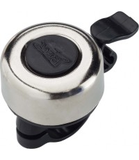 Dzwonek rowerowy BONIN Din Din // 38 mm (srebrny)
