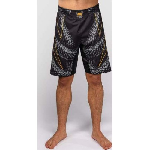 Venum Matupa Fightshorts - Black/Grey/Gold
