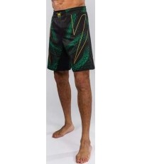 Venum Matupa Fightshorts - Black/Green/Gold