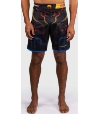 Venum x TEKKEN 8 Fight Shorts - Yoshimitsu - Black/Orange