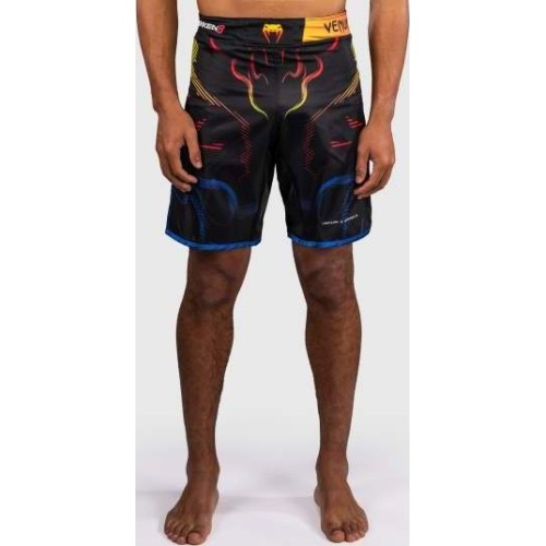 Venum x TEKKEN 8 Fight Shorts - Yoshimitsu - Black/Orange