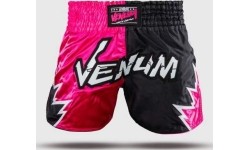 Venum Inferno 2.0 Muay Thai Shorts - Pink/Black