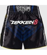 Venum x TEKKEN 8 Muay Thai Shorts - King - Black/Yellow